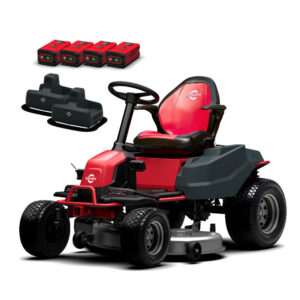 Cramer 82LT107 Akku-Rasentraktor Aufsitzmäher inkl. Akkus + Ladegeräte