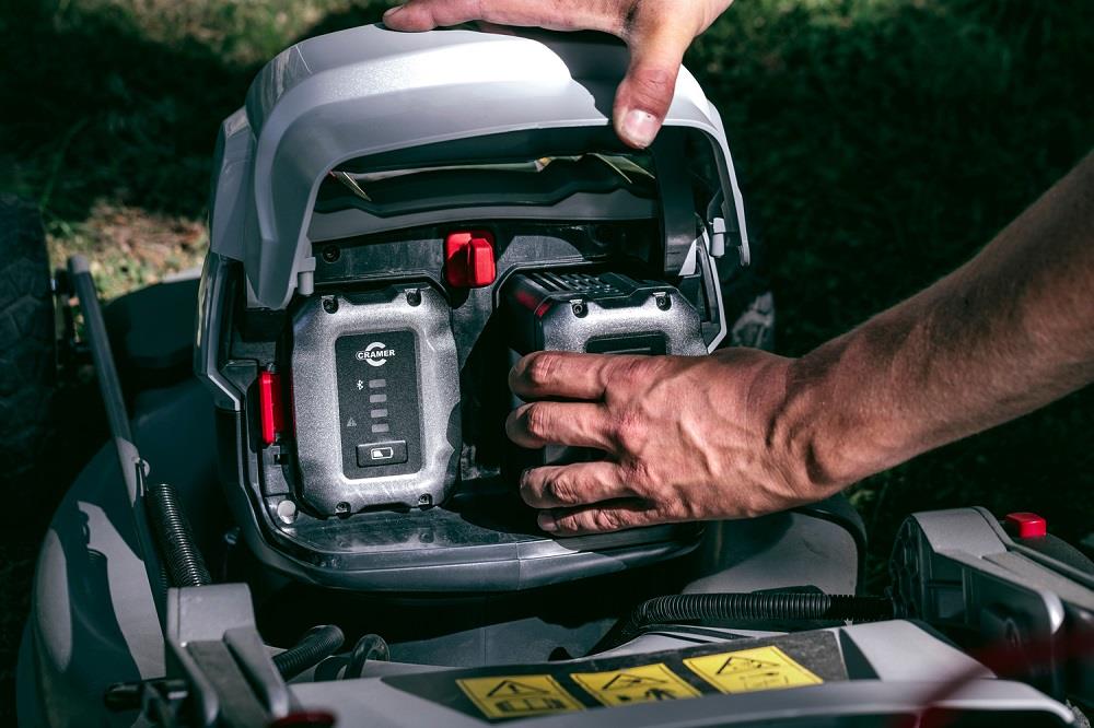 Cramer Akku-Rasenmäher 82LM46 – inkl. 1 Akku 82V220G + Ladegerät 82C1G + Mulchkit – 2500086UI