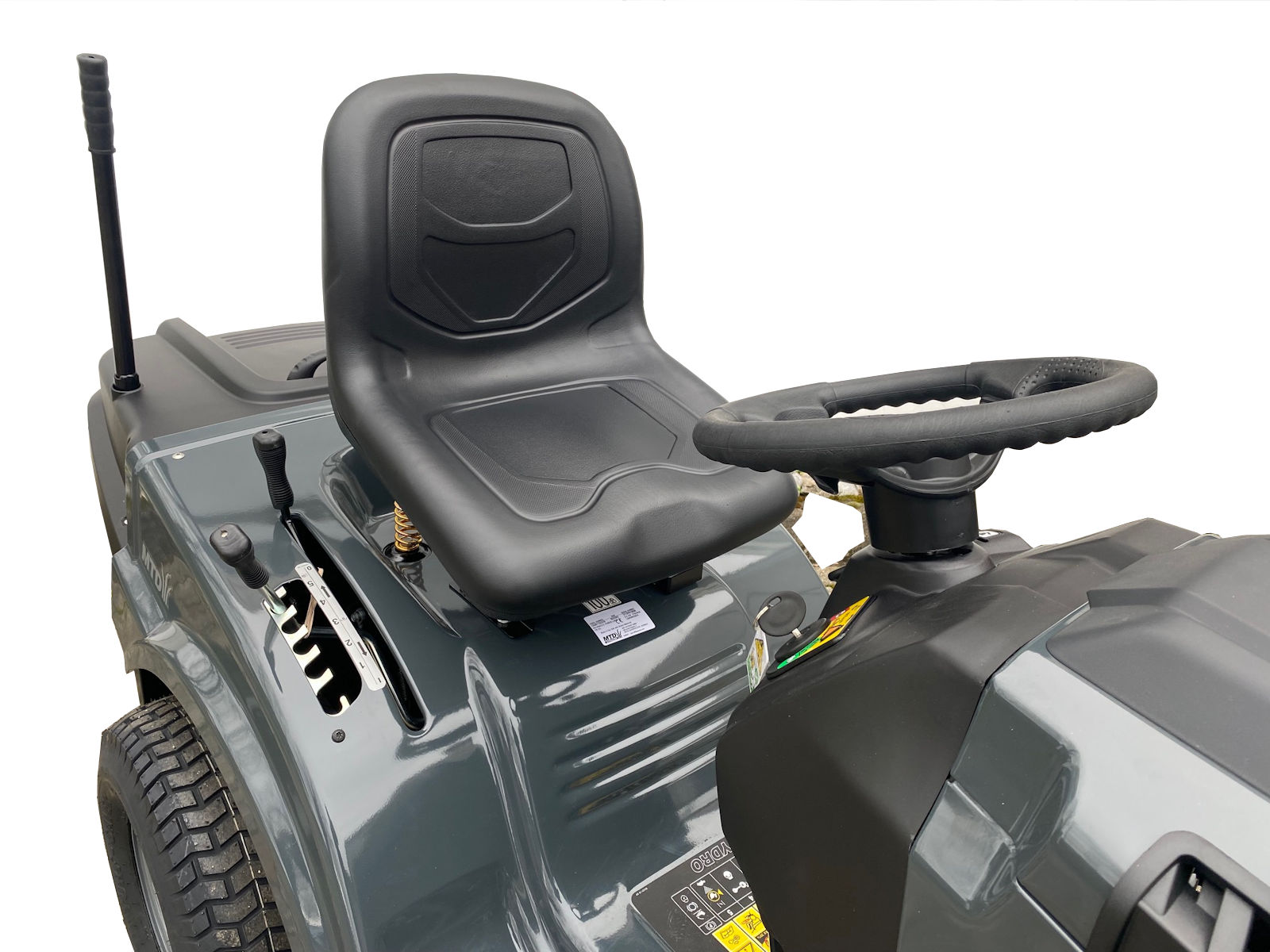 Black Edition 175/92 H Rasentraktor by MTD inkl. Schneeschild 120 Plus