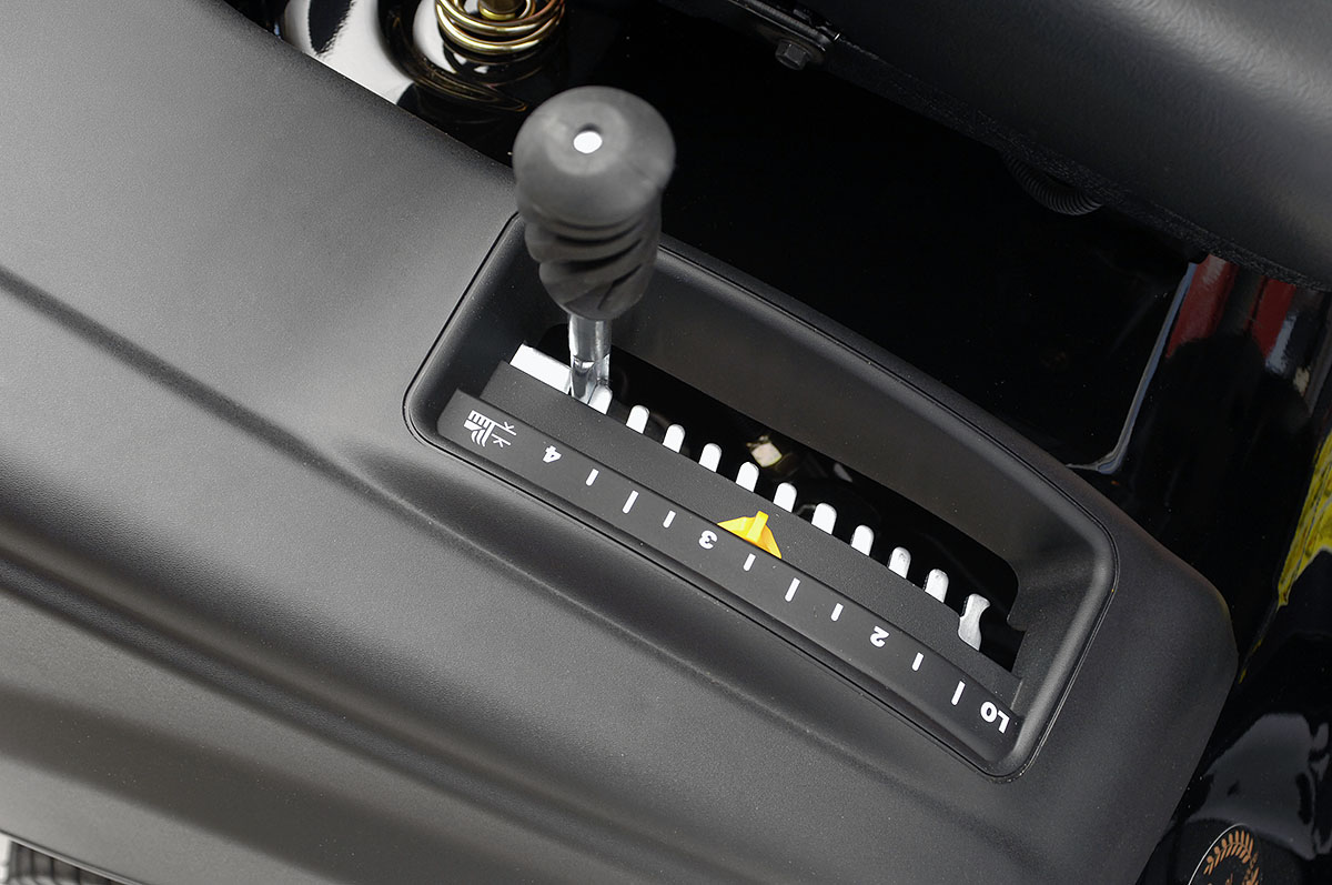 Black Edition 285/106 TWIN KH TRAC Rasentraktor mit Winterpaket 120 Plus