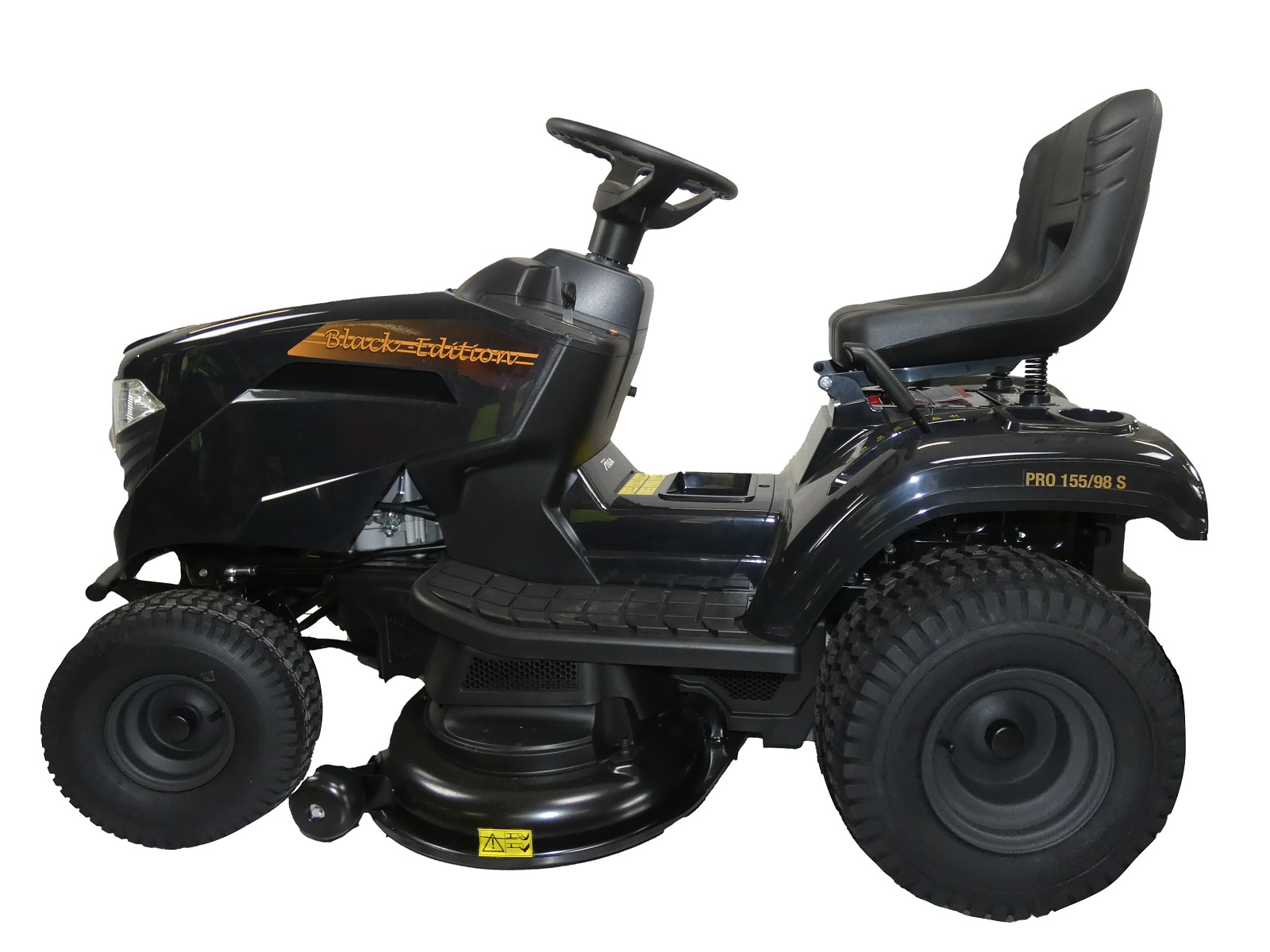 Black Edition PRO 155/98 SD Rasentraktor