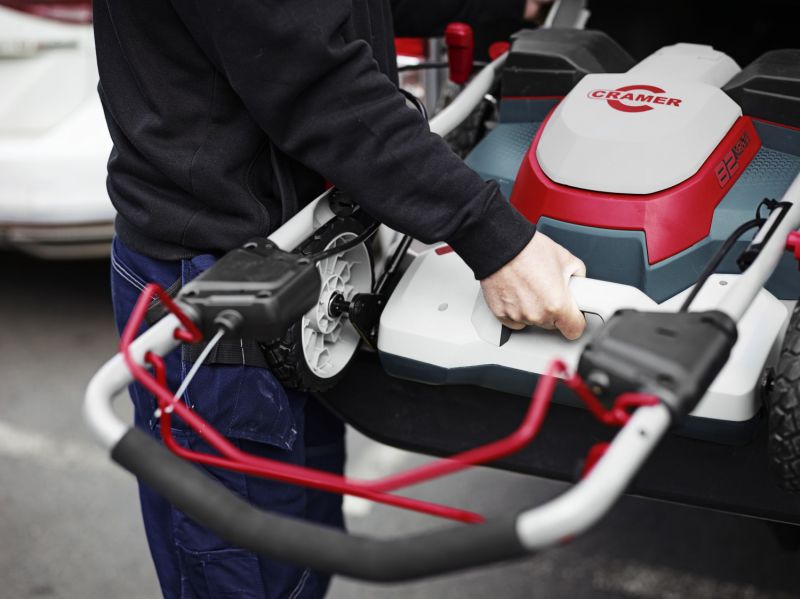 Cramer 82LM61S Akku-Rasenmäher 82 Volt 61 cm Vario Antrieb Dual Akku