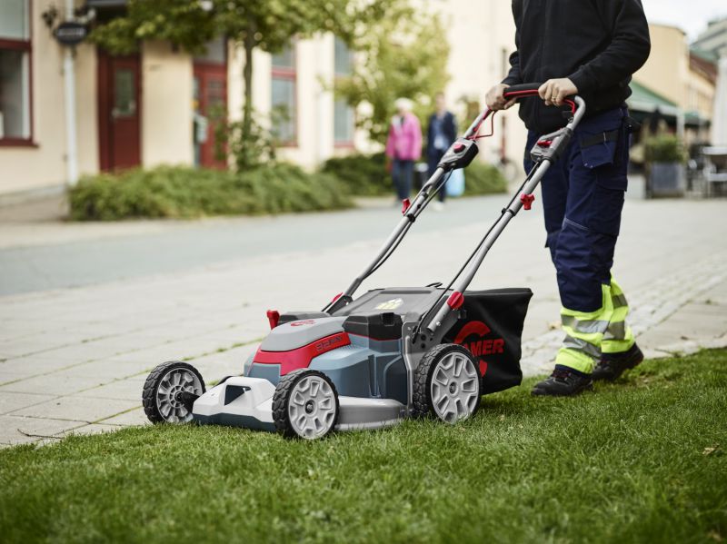 Cramer 82LM61S Akku-Rasenmäher 82 Volt 61 cm Vario Antrieb Dual Akku