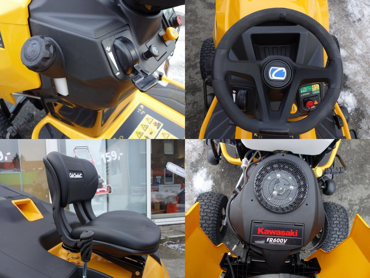 Cub Cadet XT2 PR95 Rasentraktor mit Schneeschild 120 Plus