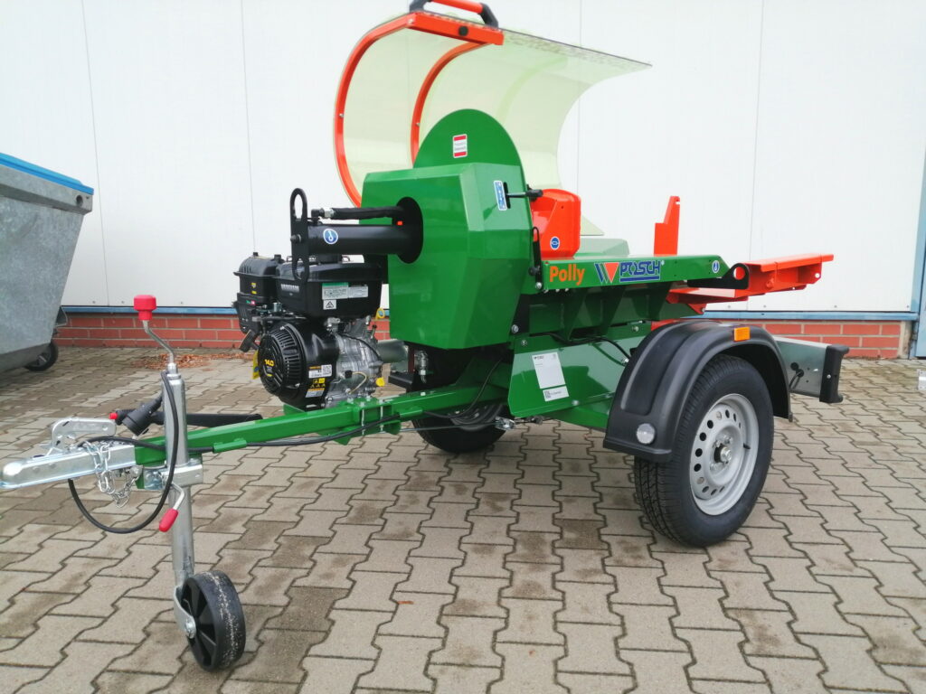 Posch Holzspalter Polly B9,7-R mit Strassenfahrwerk