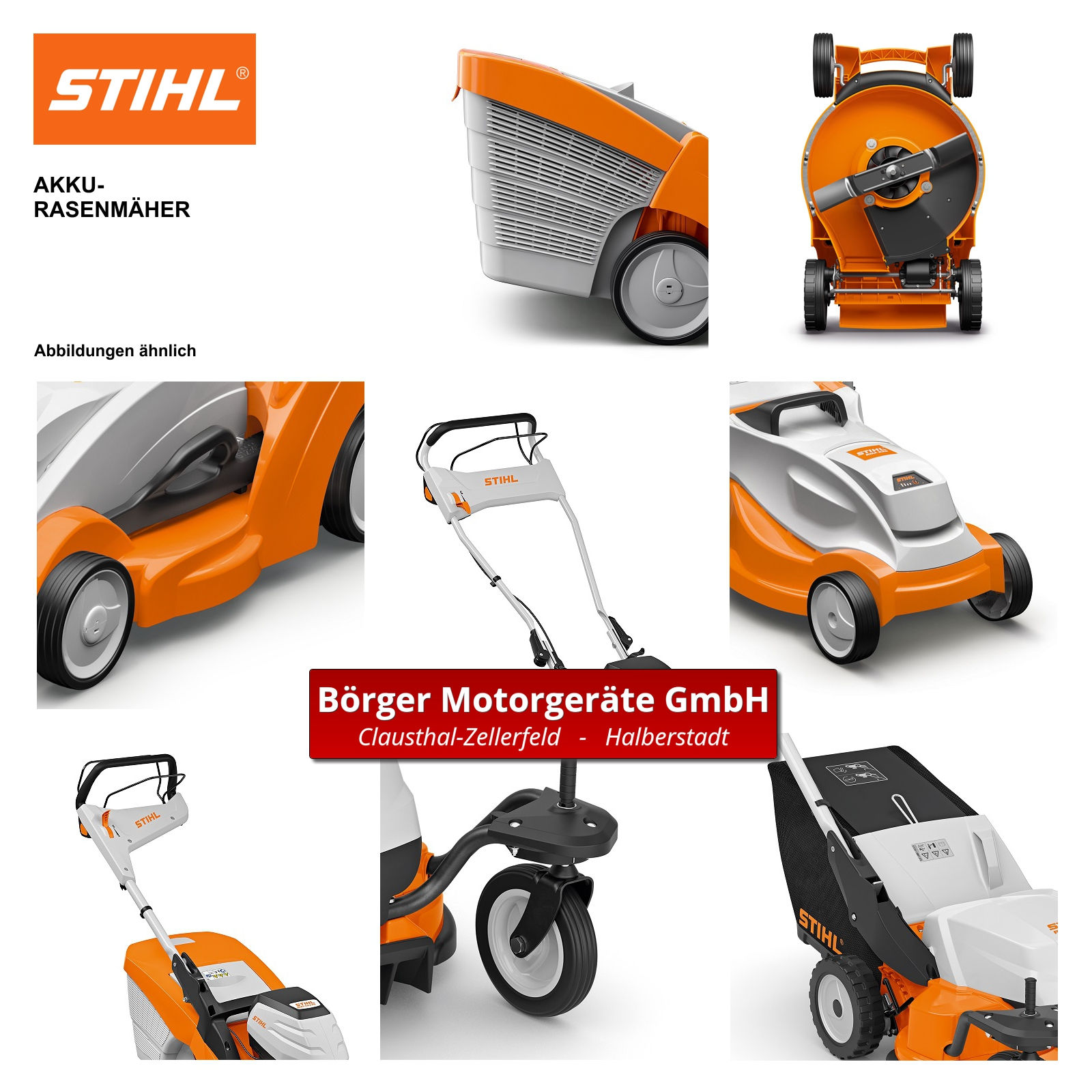 STIHL RMA 765 V Rasenmäher inkl. Akku und Ladegerät | Adapter