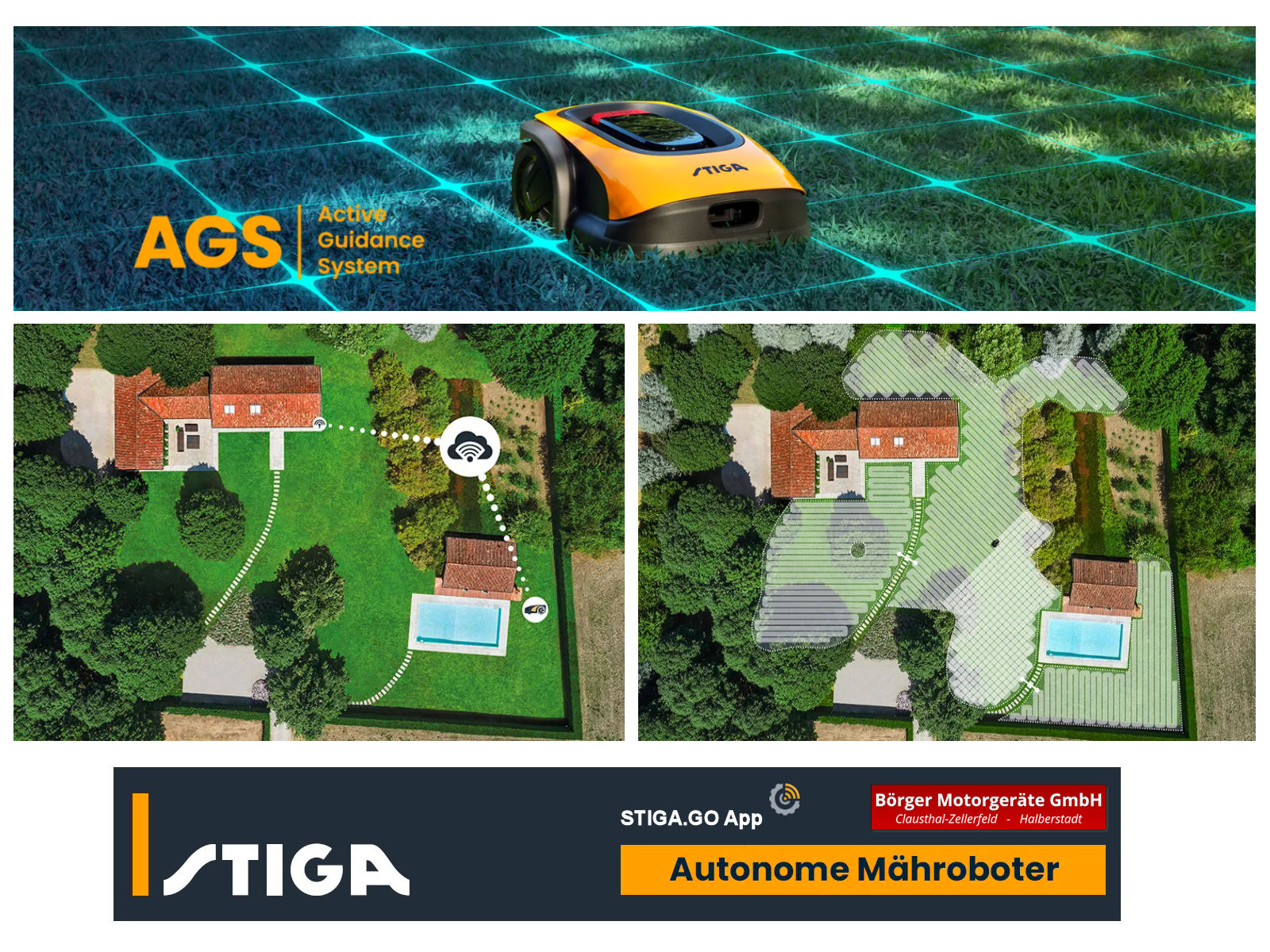 Stiga A 5000 Mähroboter