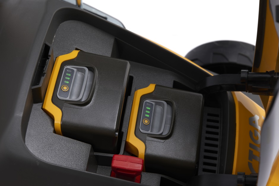 Stiga Collector 140e Rasenmäher inkl. Ladegerät und 2x Akku