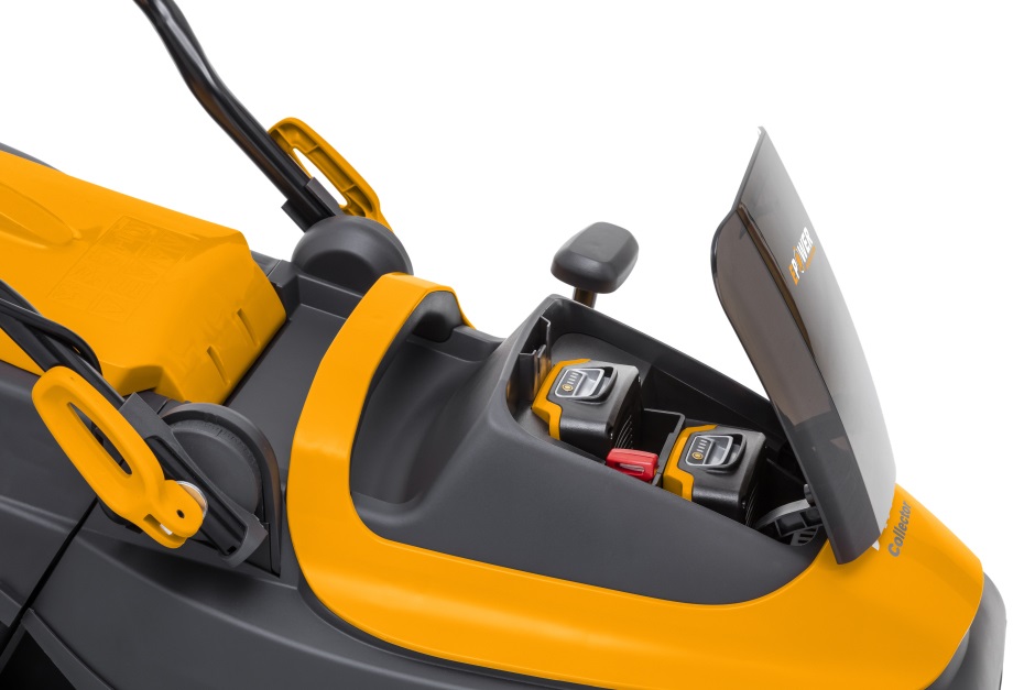 Stiga Collector 140e Rasenmäher inkl. Ladegerät und 2x Akku