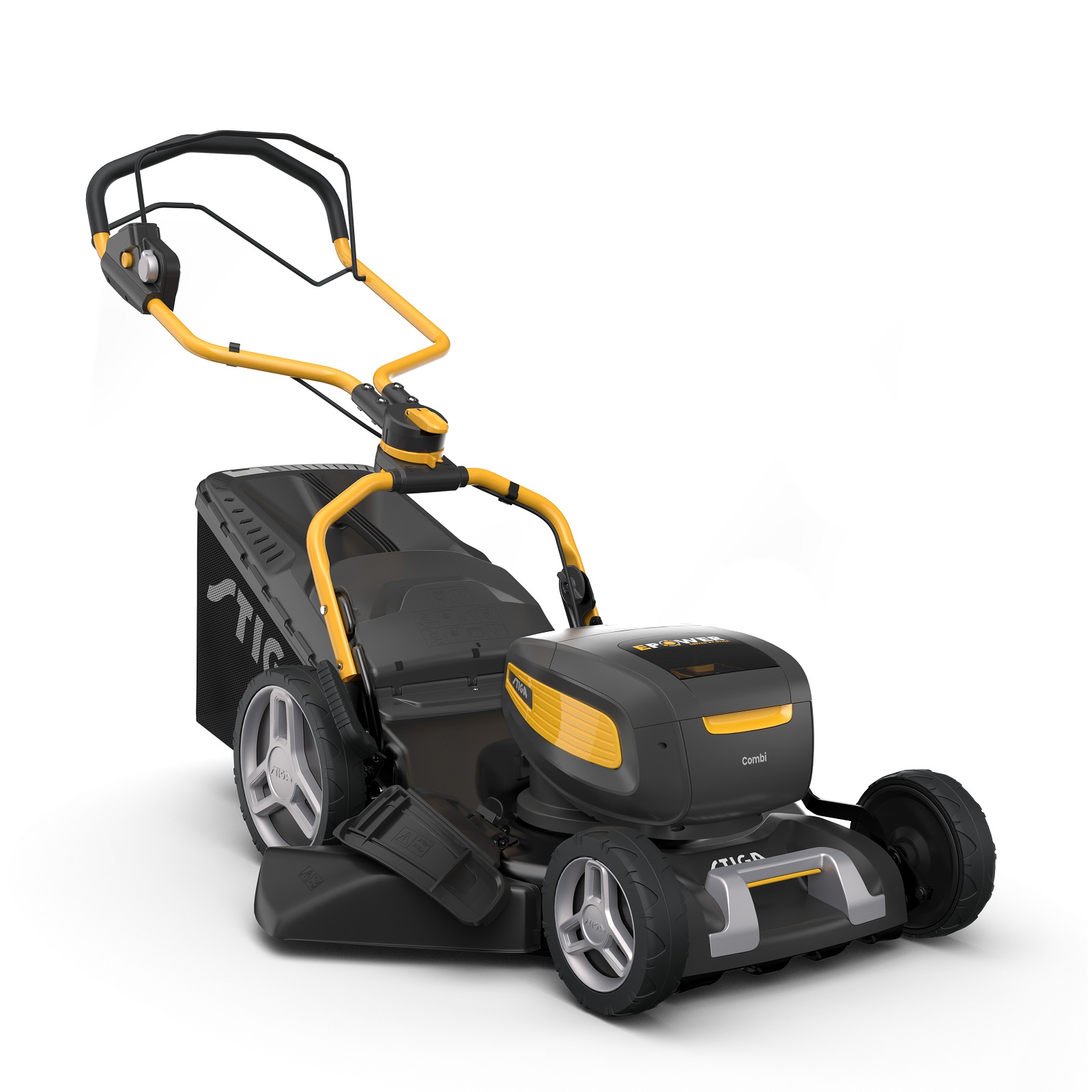 Stiga Combi 753e V Rasenmäher inkl. 2x Akku und 1x Ladegerät