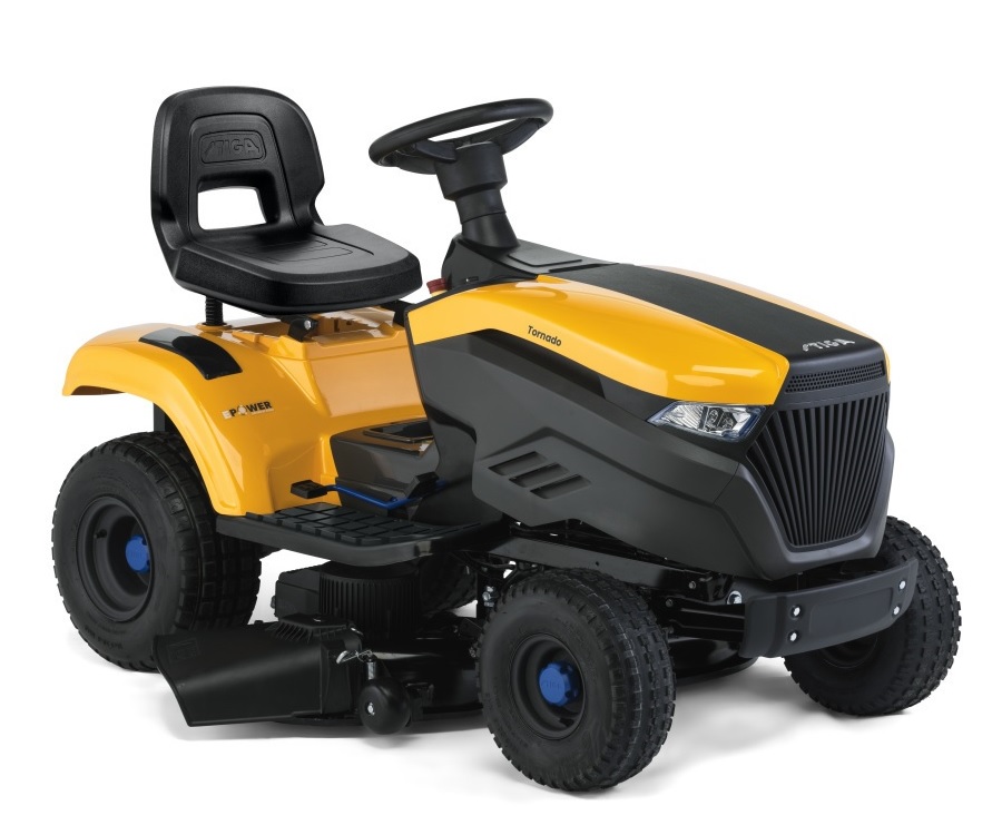 Stiga Tornado 598e Akku Rasentraktor