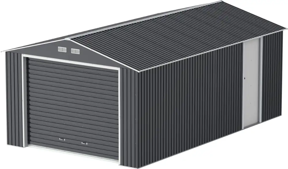 DURAMAX Stahlgarage 3,7x6m